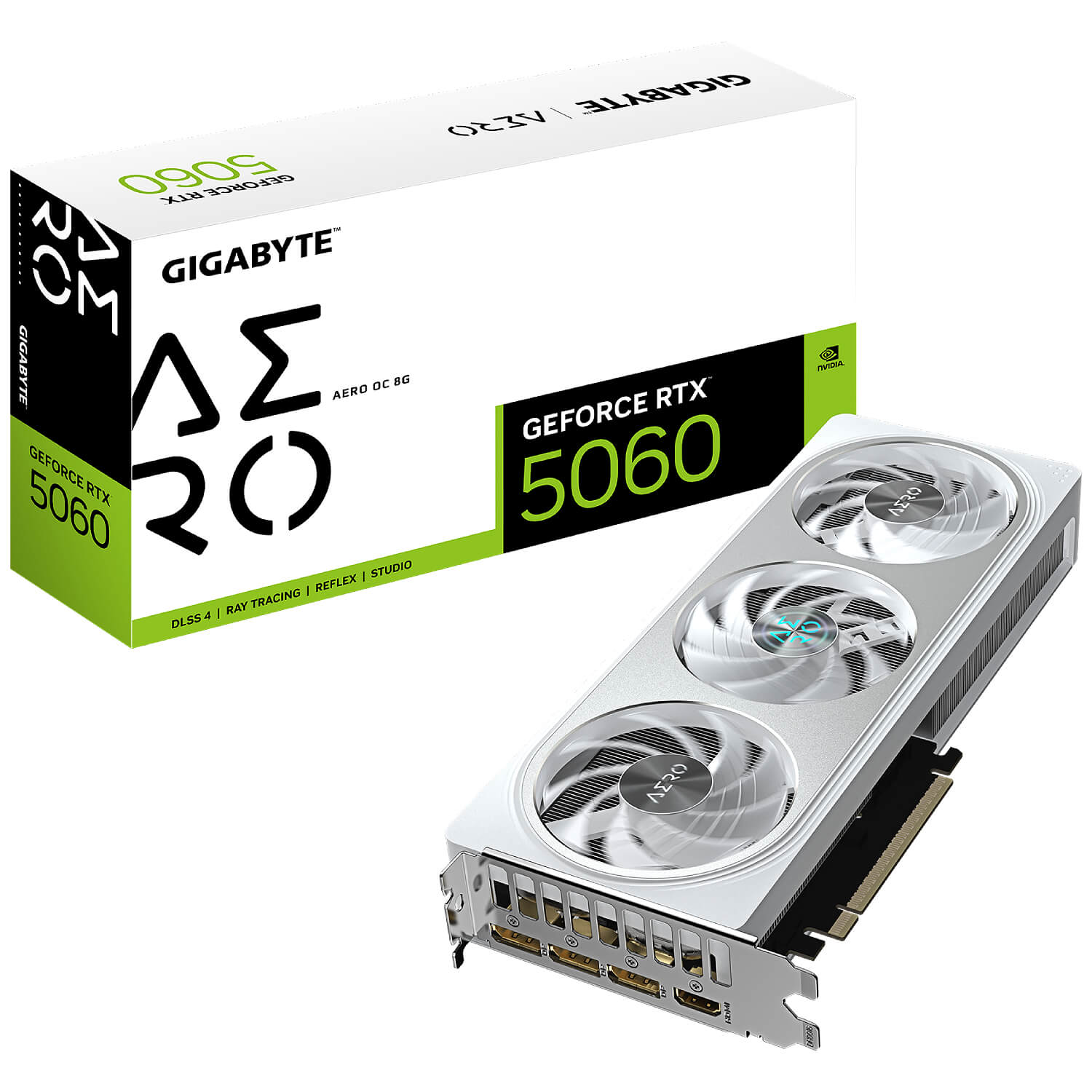 gigabyte geforce rtx 5060 aero oc 8g gv-n5060aero oc-8gd