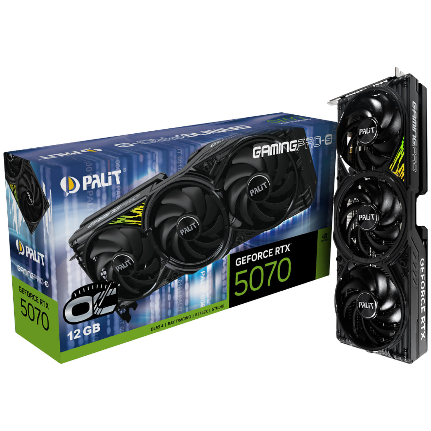 palit geforce rtx 5070 gamingpro-s oc 12gb