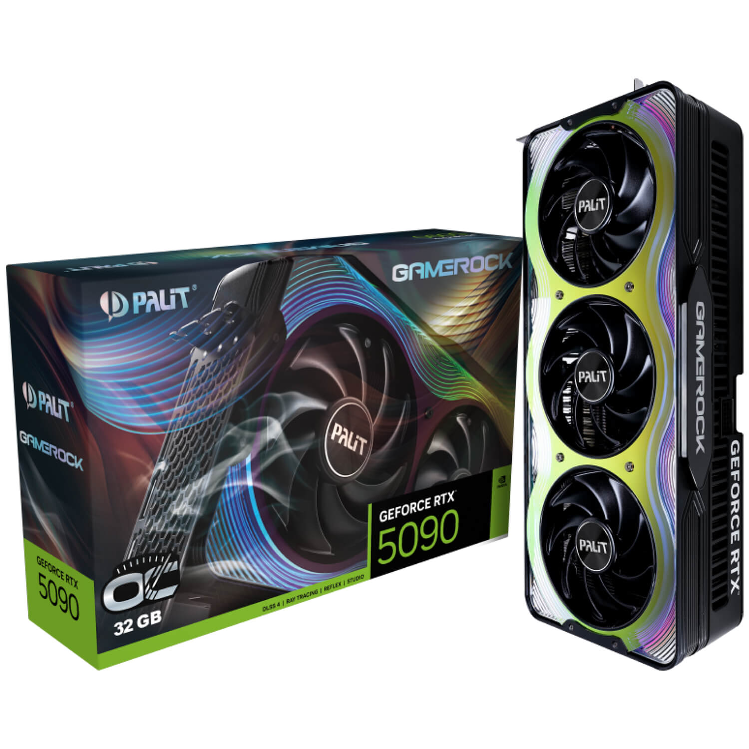 palit geforce rtx 5090 gamerock oc 32gb