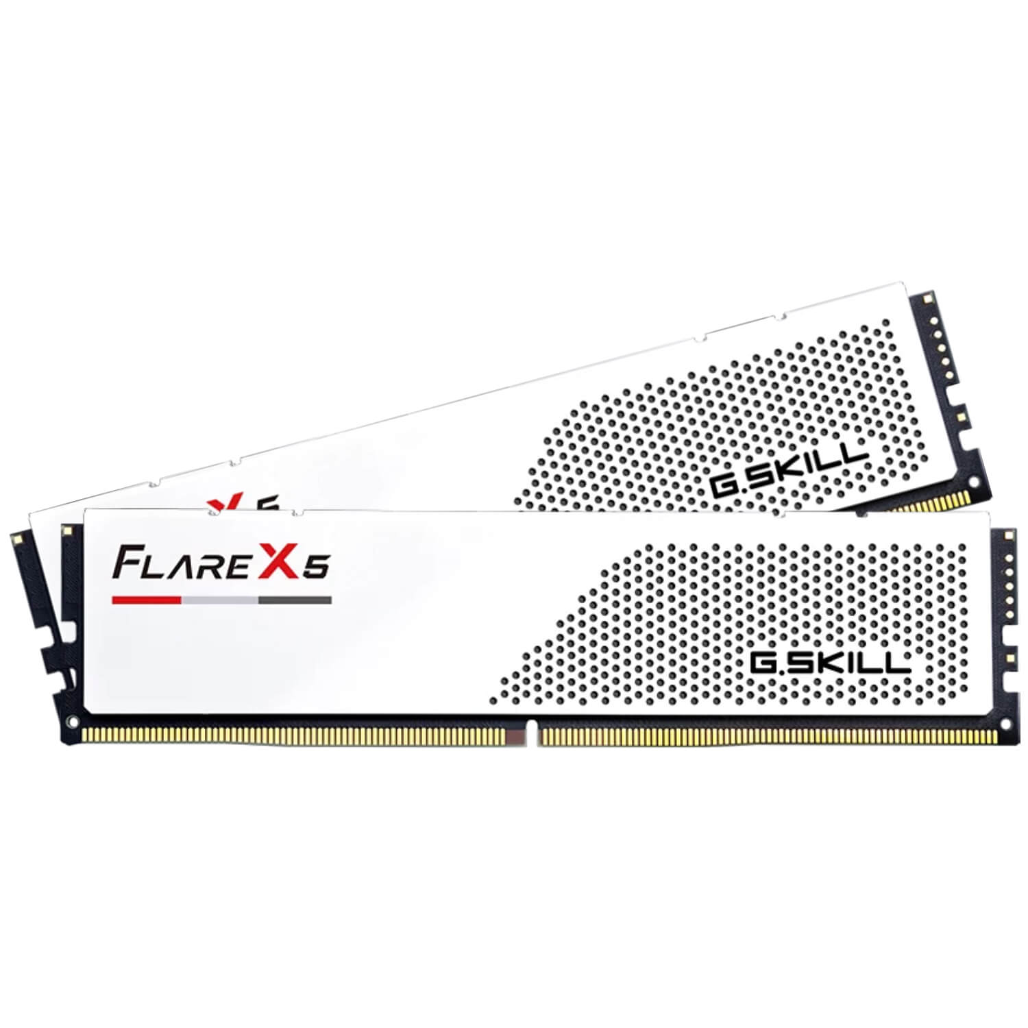 g.skill flare x5 ddr5 64gb (2x32gb) 6000 cl36 white