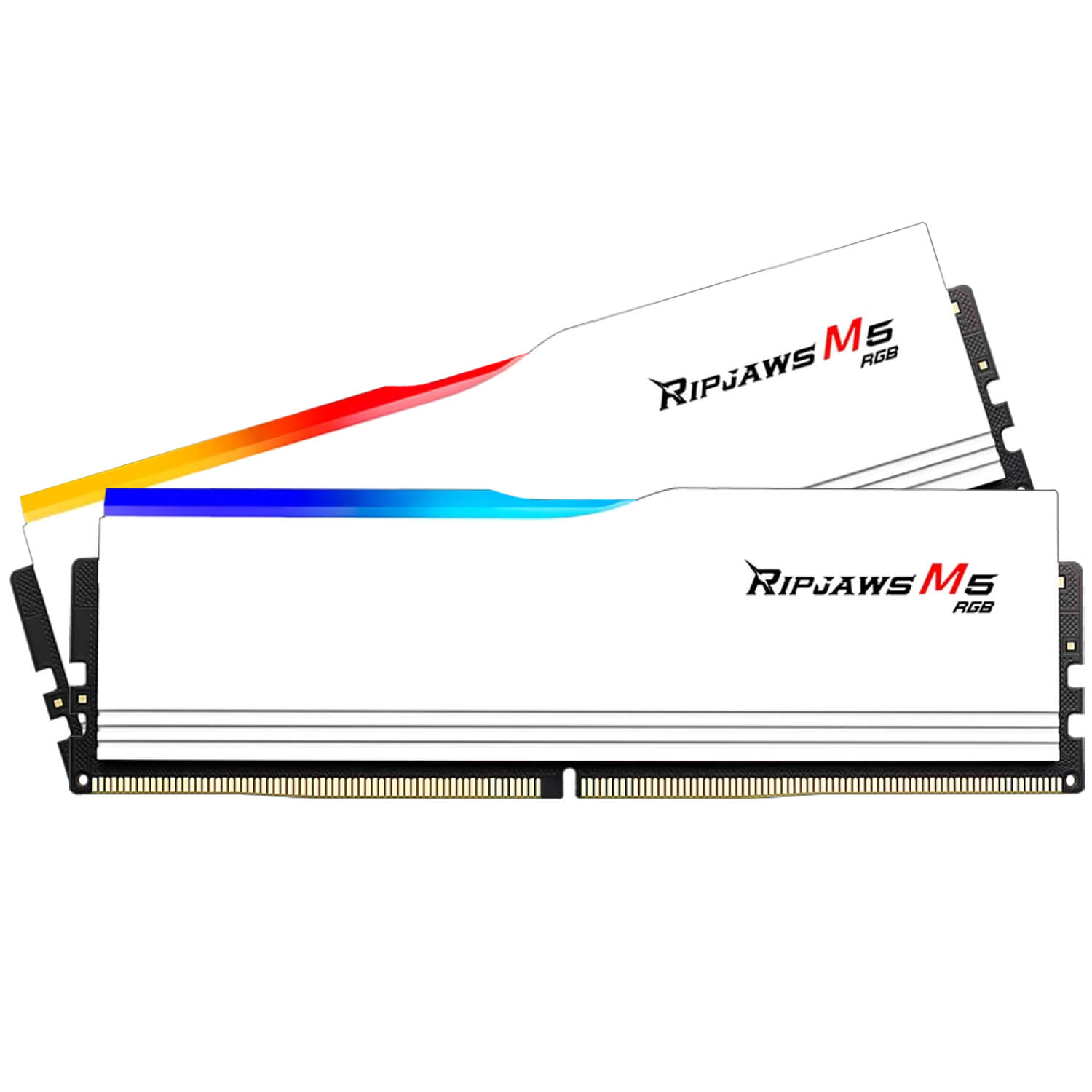 g.skill ripjaws m5 rgb ddr5 64gb (2x32gb) 6400 cl32 white