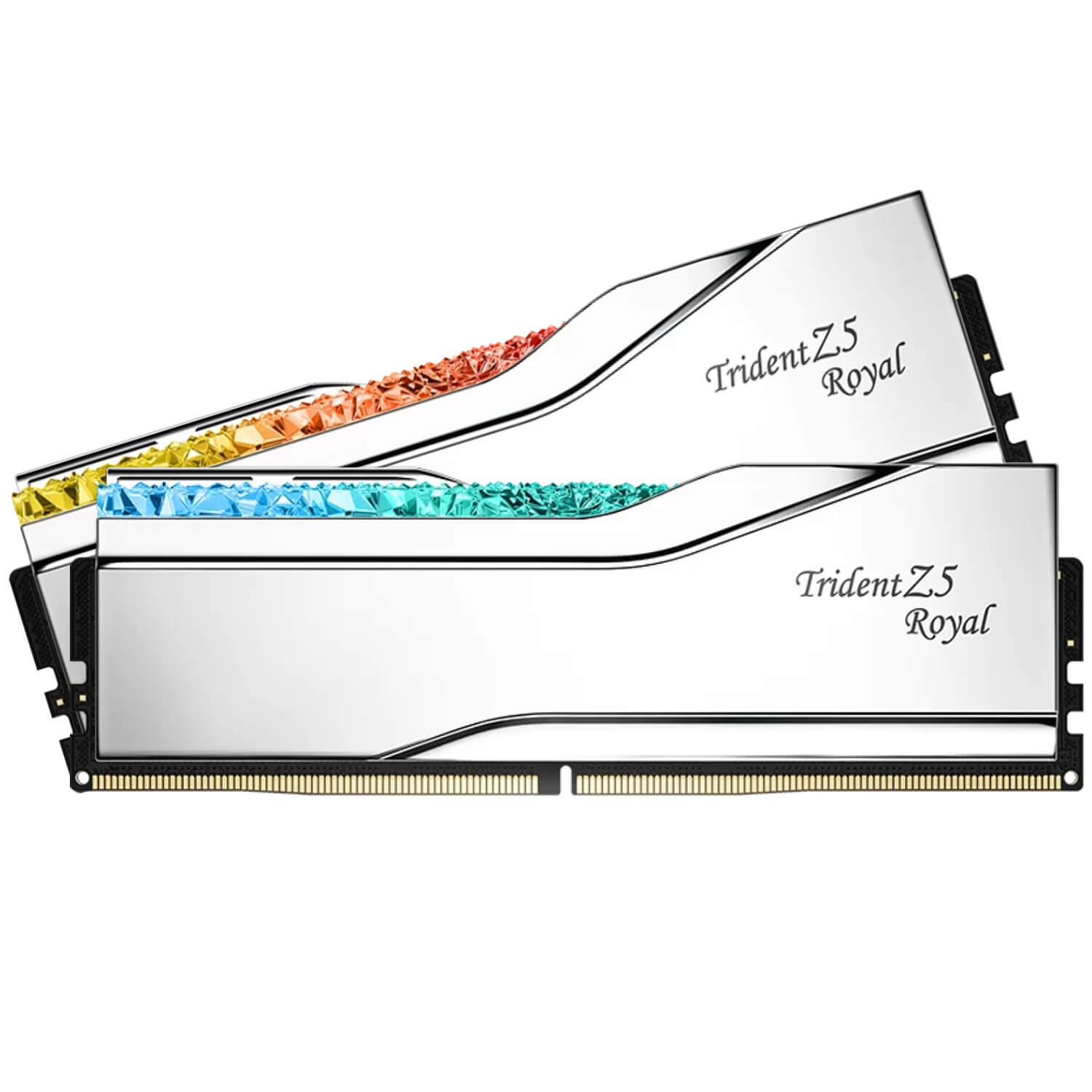 g.skill trident z5 royal ddr5 32gb (2x16gb) 6400 cl32 silver