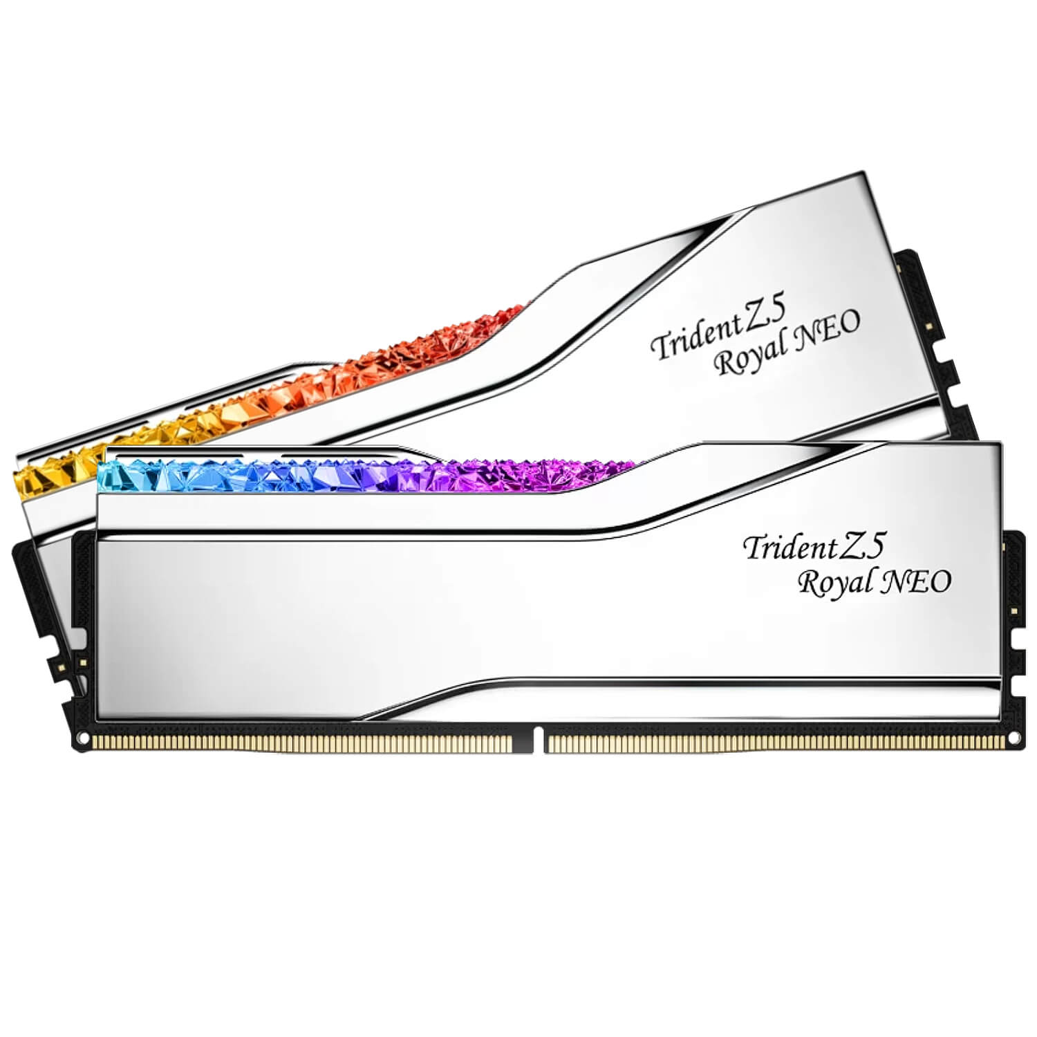 g.skill trident z5 royal neo ddr5 32gb (2x16gb) 6400 cl30 silver