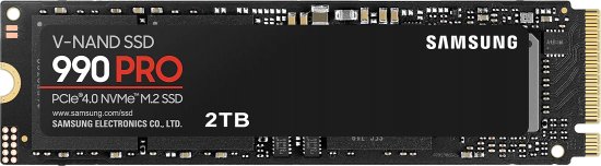 כונן Samsung 990 PRO NVMe M.2 2TB SSD MZ-V9P2T0BW
