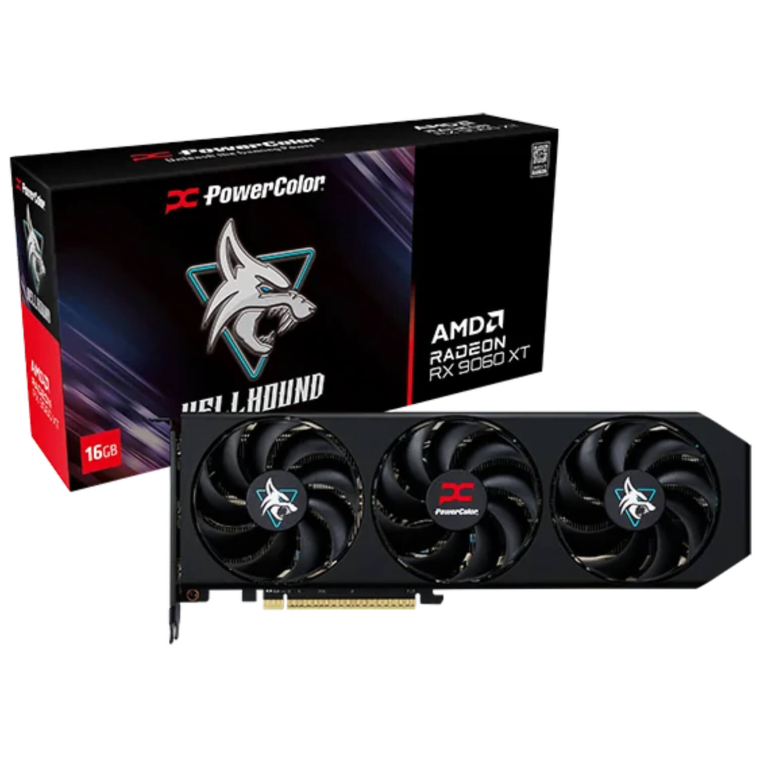 powercolor hellhound rx 9060 xt 16gb gddr6