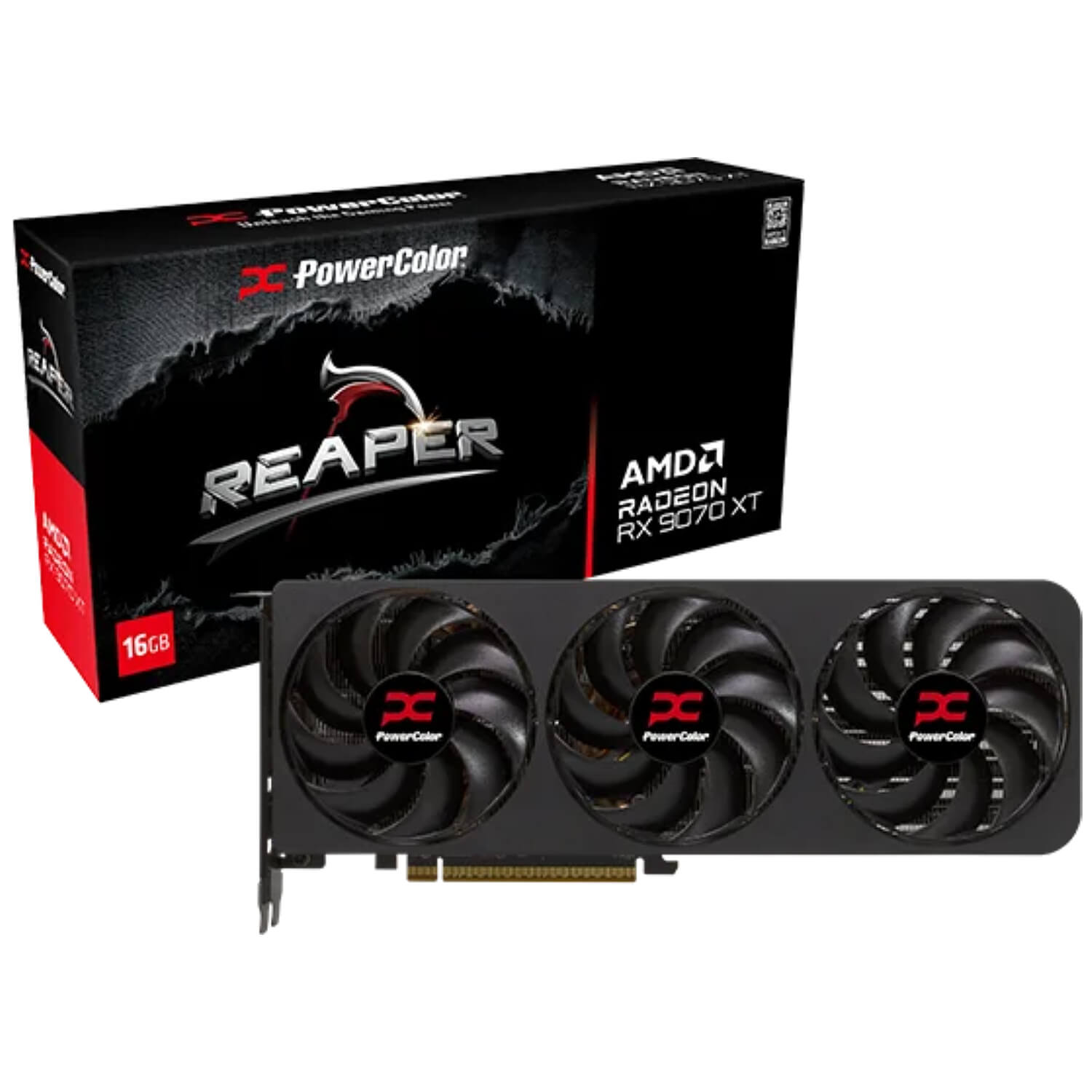 powercolor reaper rx 9070 xt 16gb gddr6