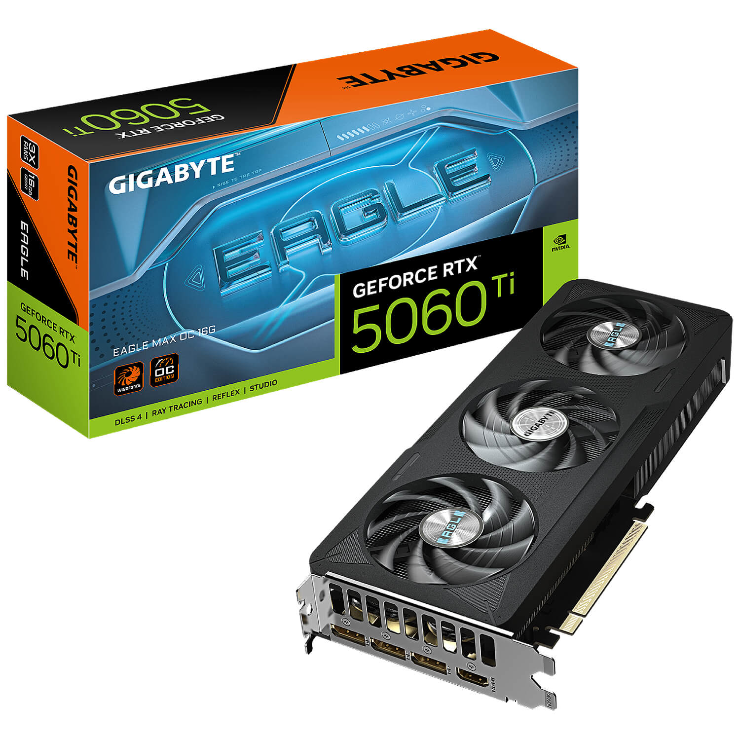 gigabyte geforce rtx 5060 ti eagle max oc 16g gv-n506teaglemax