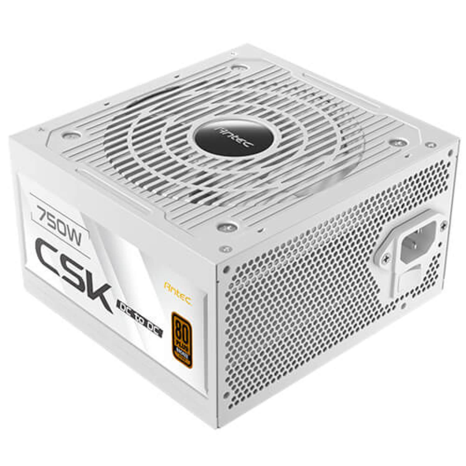ספק כוח antec csk750dc 750w 80+ bronze white