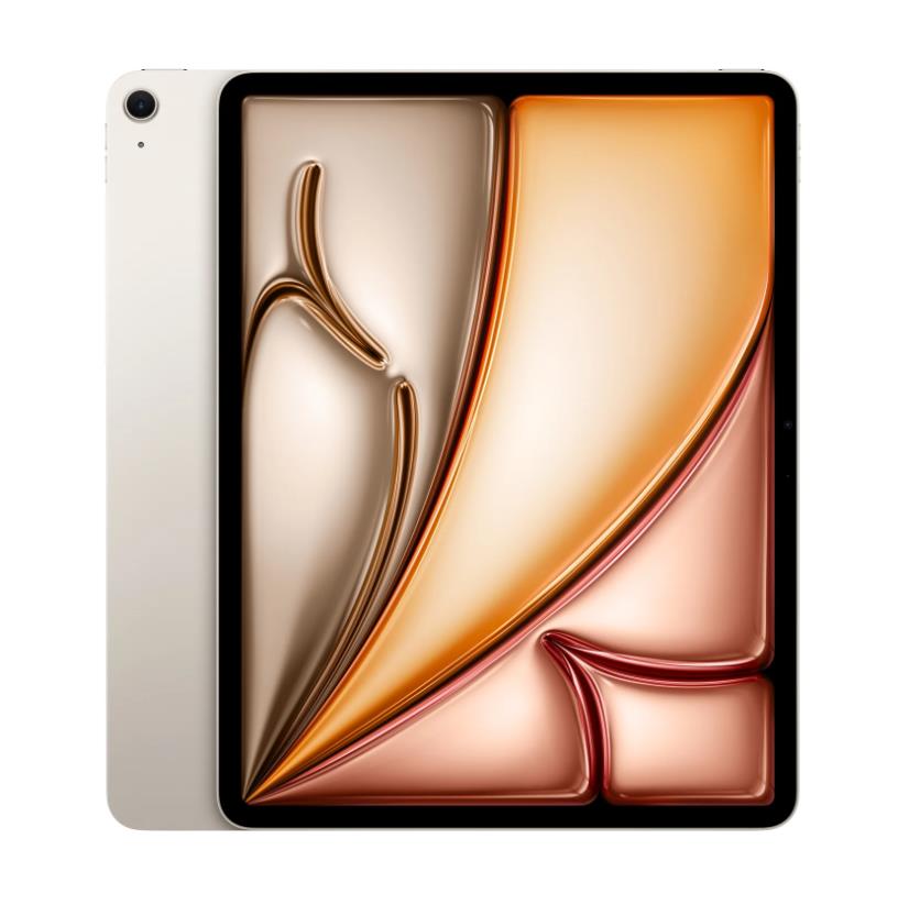 אייפד Apple iPad Air 13-inch (M3) 128GB Wi-Fi MCNK4KN/A - צבע Starlight - ללא מטען