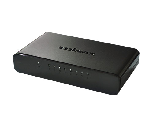 מתג Edimax ES-3308P 8 Ports 10/100Mbps Fast Ethernet