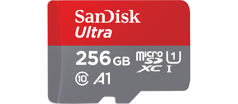 כרטיס זיכרון 256 ג'יגה SanDisk Ultra MicroSDXC 256GB SDSQUA4-256G-GN6MN