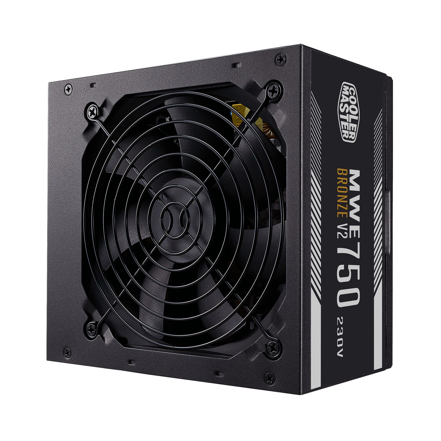 ספק כוח Cooler Master MWE 750W 230V 80+ MPE-7501-ACABW-BWO