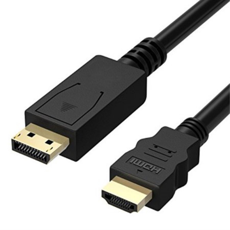כבל Protec DisplayPort to HDMI 1.8m DM137