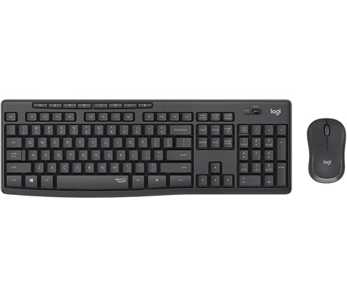 סט מקלדת ועכבר אלחוטיים Logitech Wireless Combo MK295 עברית אנגלית