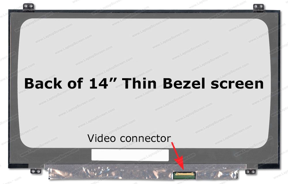 מסך לנייד 14.0 FHD SLIM Small 1920x1080 30pin