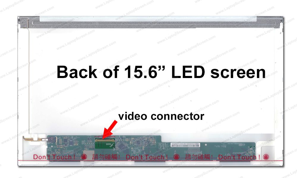 מסך לנייד 15.6 LED 1366x768 40pin