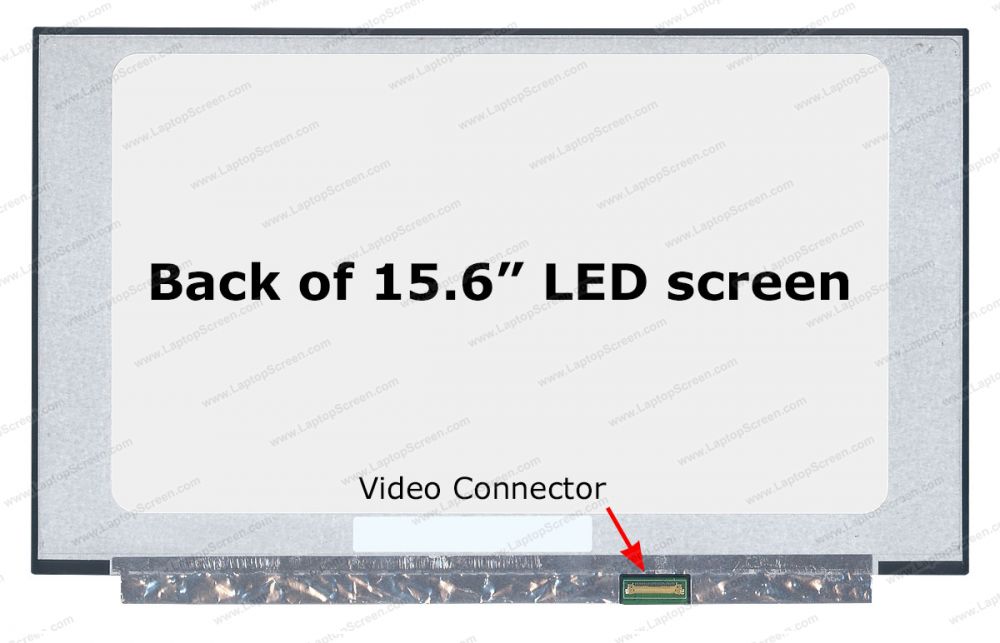 מסך לנייד 15.6 LED SLIM Small 1366x768 30pin