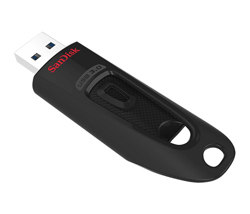 זיכרון נייד SanDisk Ultra USB 3.0 128GB  SDCZ48-128G-U46