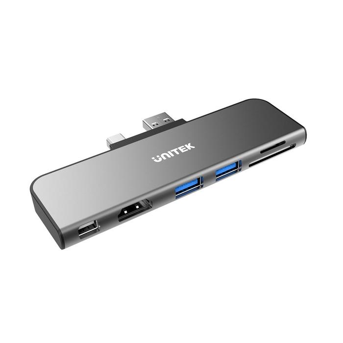 תחנת עגינה UNITEK D1021A  H6+ For Surface Pro 6 In 1