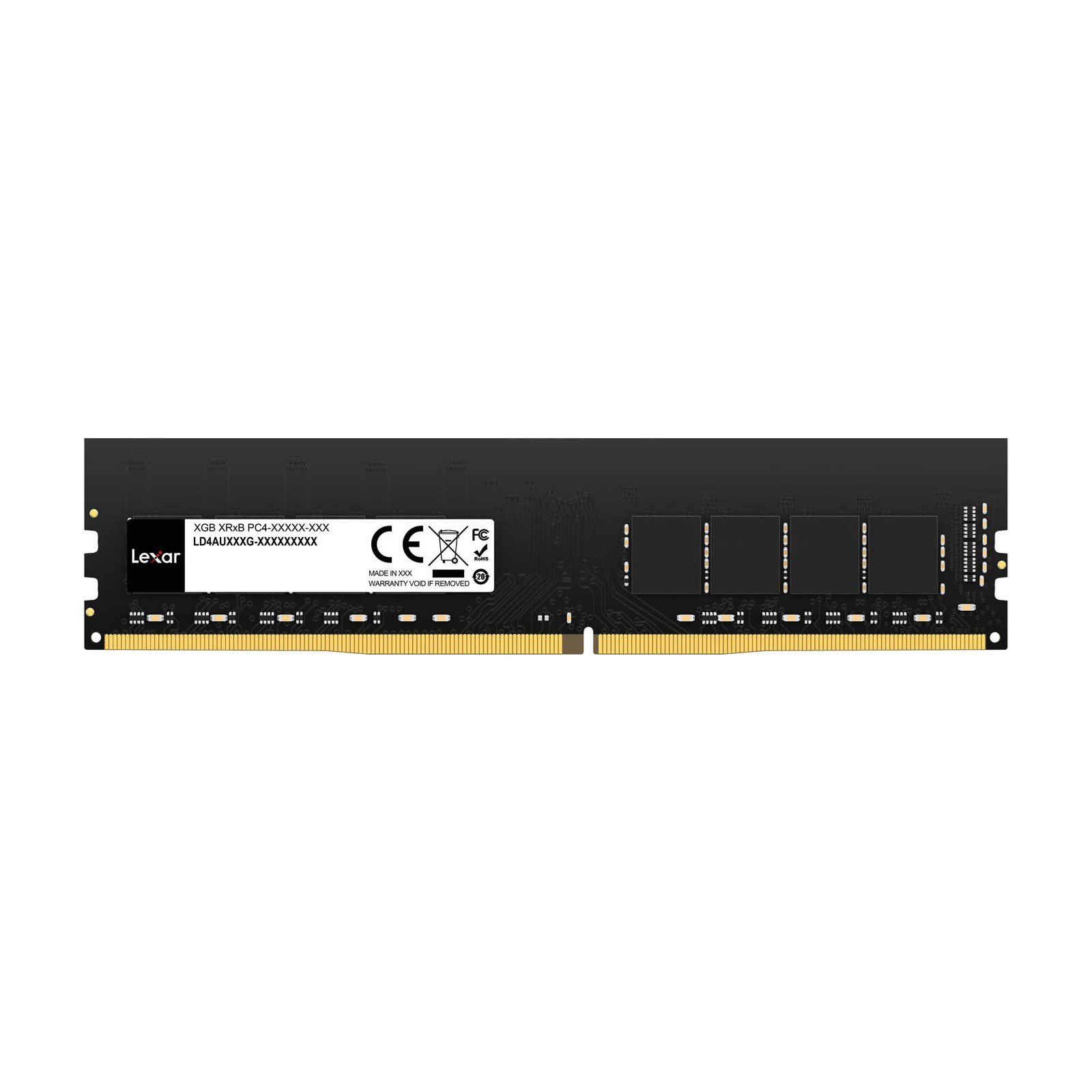 זיכרון פנימי Lexar DDR4 UDIMM 16GB 3200MHz LD4AU016G-B3200