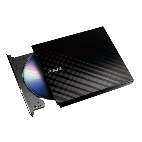 צורב חיצוני ASUS Slim X8 SDRW-08D2S-U בצבע שחור