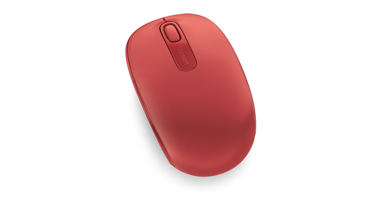 עכבר אלחוטי Microsoft Wireless Mobile Mouse 1850 U7Z-00033 אדום