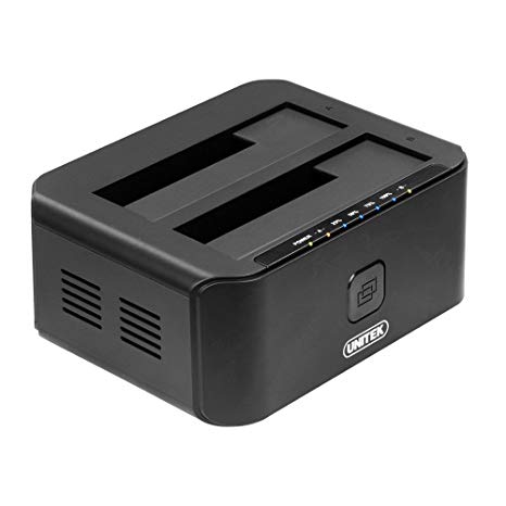 תחנת עגינה לדיסק קשיח UNITEK Y-3032 USB3.0 to SATA6G Dual Bay