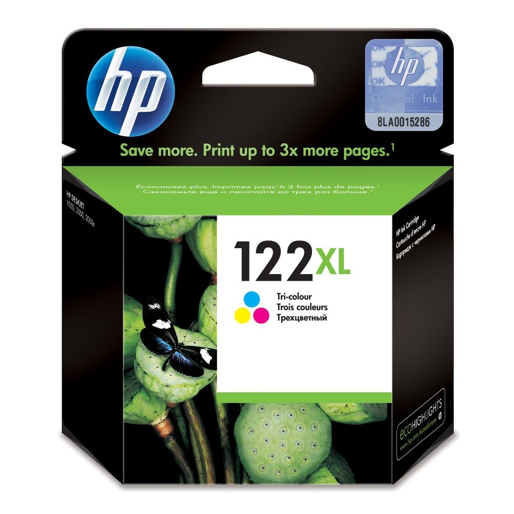 ראש דיו HP 122XL CH564HE צבעוני