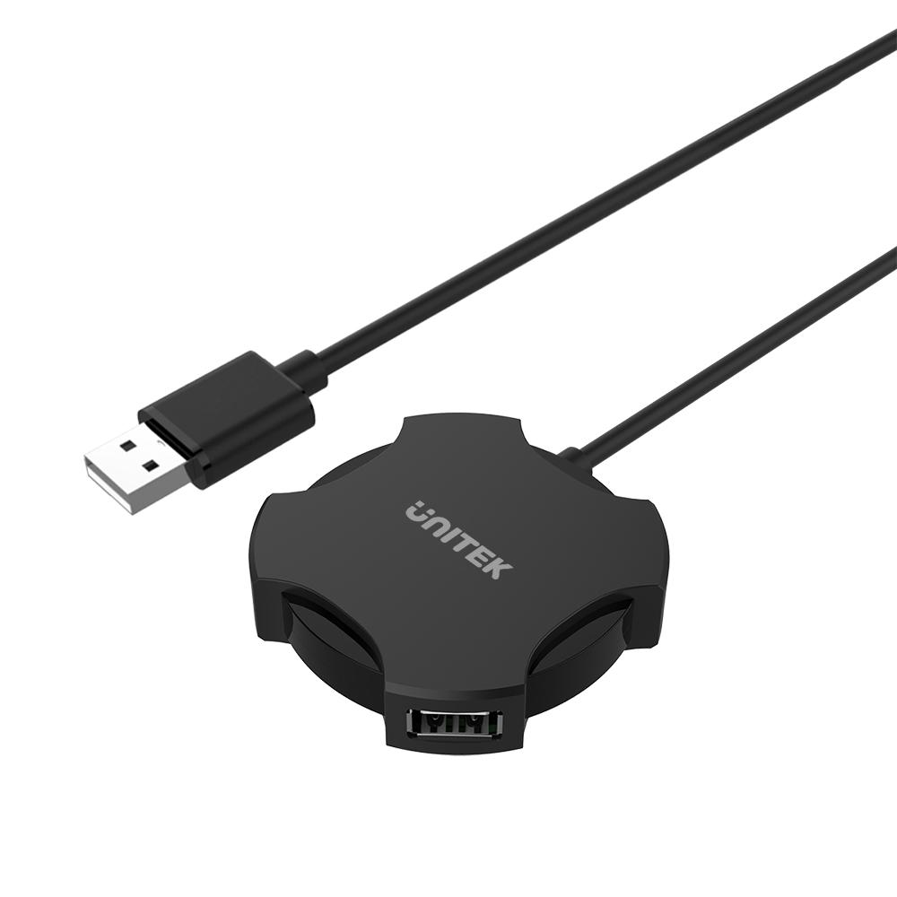 מפצל Unitek USB 2.0 4-Port Hub Y-2178