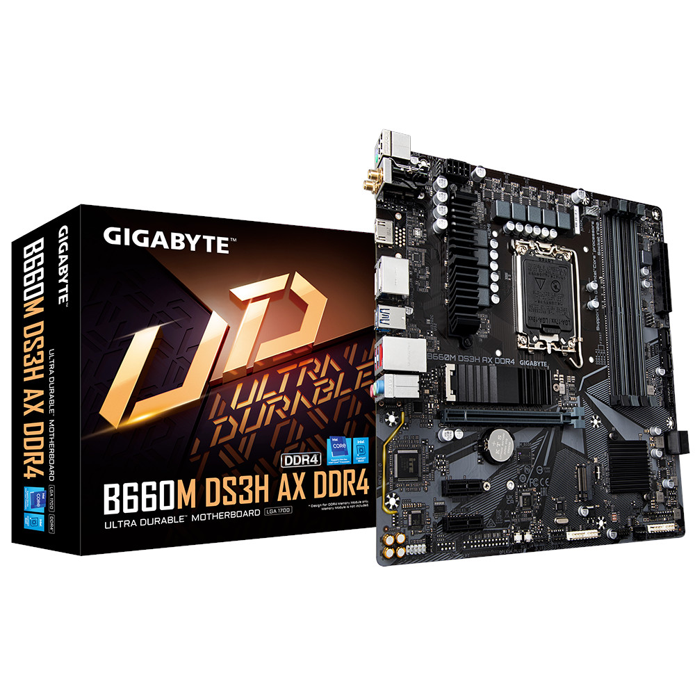 לוח אם Gigabyte B660M DS3H DDR4 Micro ATX