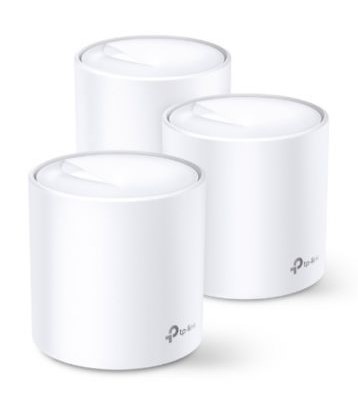 ראוטר אלחוטי TP-Link Deco X20 AX1800 Whole Home Mesh Wi-Fi 6 - שלוש יחידות