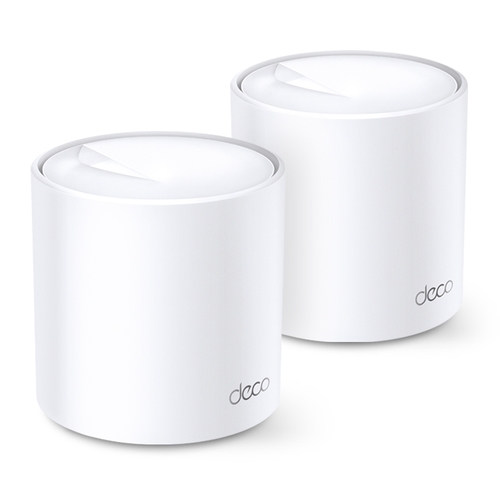 ראוטר אלחוטי TP-Link Deco X20 AX1800 Whole Home Mesh Wi-Fi 6 - שתי יחידות